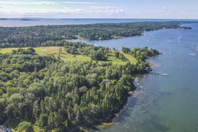 This parcel of waterfront land is perched up and out of the on Tarratine Golf Club in Maine - for sale on GolfHomes.com, golf home, golf lot