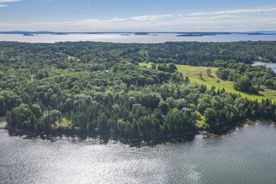 This parcel of waterfront land is perched up and out of the on Tarratine Golf Club in Maine - for sale on GolfHomes.com, golf home, golf lot