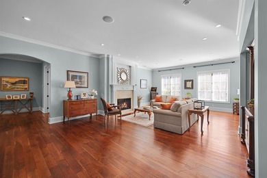 This elegant executive brick home offers luxury living and on Shiloh Falls Golf Club in Tennessee - for sale on GolfHomes.com, golf home, golf lot