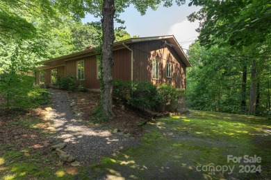 You've found your Mid-Century Modern Oasis! This single-level on Black Mountain Golf Course in North Carolina - for sale on GolfHomes.com, golf home, golf lot