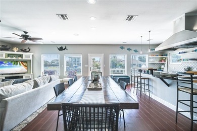 Stunning Waterfront Home on the Desirable Shady Side of Island on Palmilla Beach Golf Club in Texas - for sale on GolfHomes.com, golf home, golf lot