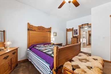 This open-concept 2-bedroom, 2.5-bathroom single-level townhouse on Meadow Lake Golf Resort in Montana - for sale on GolfHomes.com, golf home, golf lot