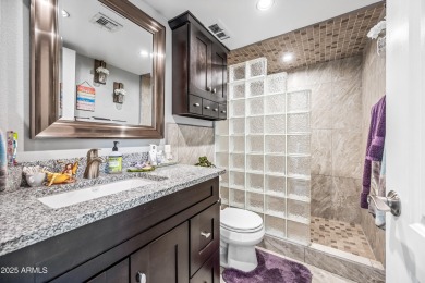 Spectacular and extremely rare double unit with 4 bedrooms (2 on Scottsdale Shadows in Arizona - for sale on GolfHomes.com, golf home, golf lot