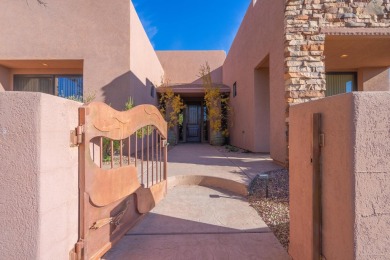 Experience luxurious living in this exquisite AJ Construction on Entrada at Snow Canyon in Utah - for sale on GolfHomes.com, golf home, golf lot