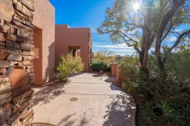 Experience luxurious living in this exquisite AJ Construction on Entrada at Snow Canyon in Utah - for sale on GolfHomes.com, golf home, golf lot
