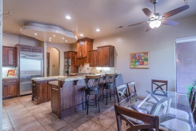 Experience luxurious living in this exquisite AJ Construction on Entrada at Snow Canyon in Utah - for sale on GolfHomes.com, golf home, golf lot