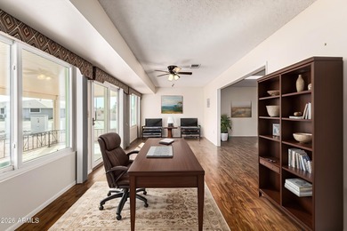 Welcome to relaxed desert living in the heart of Sun City, one on Sun City Lakes West and East in Arizona - for sale on GolfHomes.com, golf home, golf lot