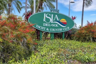 Welcome to Maintenance-Free, Resort-Style Living -- Relax & on Isla Del Sol Yacht and Country Club in Florida - for sale on GolfHomes.com, golf home, golf lot