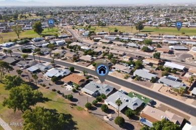 Don't miss this 3-bedroom, 2-bath home on North Golf Course in on Sun City North Golf Course in Arizona - for sale on GolfHomes.com, golf home, golf lot