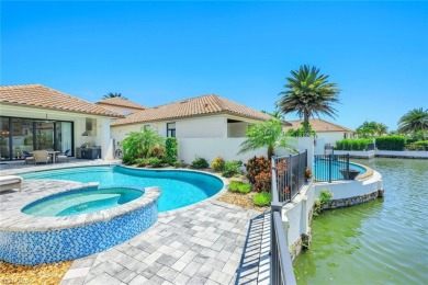 Welcome to this stunning waterfront residence in the highly on Tuscany Reserve in Florida - for sale on GolfHomes.com, golf home, golf lot