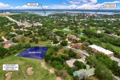 Large lot in the heart of Horseshoe Bay conveniently close to on Slick Rock Golf Course - Horseshoe Bay in Texas - for sale on GolfHomes.com, golf home, golf lot