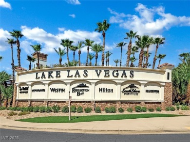 Resort Living Awaits at Lake Las Vegas! Discover the ultimate on Reflection Bay Golf Club in Nevada - for sale on GolfHomes.com, golf home, golf lot