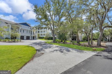 The view of Jekyll Harbor takes center stage in this 3 bedroom 3 on Jekyll Island Golf Club in Georgia - for sale on GolfHomes.com, golf home, golf lot