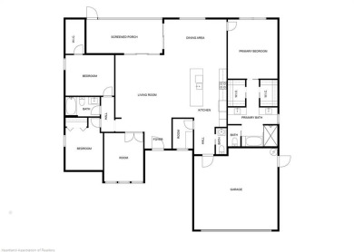 A turn-key, beautiful 3 bedroom, 2.5 bath, plus a dedicated on Country Club of Sebring in Florida - for sale on GolfHomes.com, golf home, golf lot