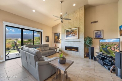 Incredible Views of Hole #3 SaddleBrooke, Lake & Mountains await on Saddlebrooke Golf Course in Arizona - for sale on GolfHomes.com, golf home, golf lot