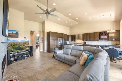 Incredible Views of Hole #3 SaddleBrooke, Lake & Mountains await on Saddlebrooke Golf Course in Arizona - for sale on GolfHomes.com, golf home, golf lot