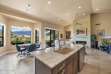 Incredible Views of Hole #3 SaddleBrooke, Lake & Mountains await on Saddlebrooke Golf Course in Arizona - for sale on GolfHomes.com, golf home, golf lot