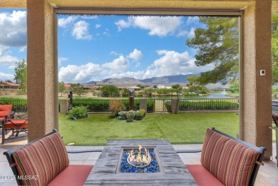 Incredible Views of Hole #3 SaddleBrooke, Lake & Mountains await on Saddlebrooke Golf Course in Arizona - for sale on GolfHomes.com, golf home, golf lot