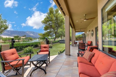Incredible Views of Hole #3 SaddleBrooke, Lake & Mountains await on Saddlebrooke Golf Course in Arizona - for sale on GolfHomes.com, golf home, golf lot