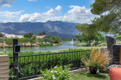 Incredible Views of Hole #3 SaddleBrooke, Lake & Mountains await on Saddlebrooke Golf Course in Arizona - for sale on GolfHomes.com, golf home, golf lot