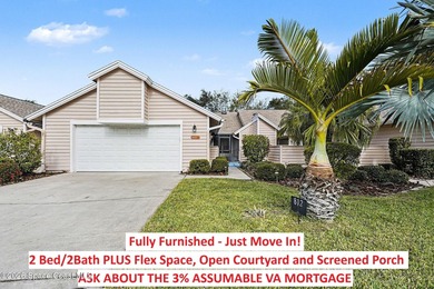 ASK ABOUT the 3% ASSUMABLE VA MORTGAGE on this pristine on Suntree Country Club in Florida - for sale on GolfHomes.com, golf home, golf lot