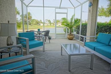 This 3 bedroom 2 bathroom home with high ceilings and relaxing on Majors Golf Club At Bayside Lakes in Florida - for sale on GolfHomes.com, golf home, golf lot