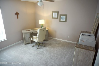 This 3 bedroom 2 bathroom home with high ceilings and relaxing on Majors Golf Club At Bayside Lakes in Florida - for sale on GolfHomes.com, golf home, golf lot