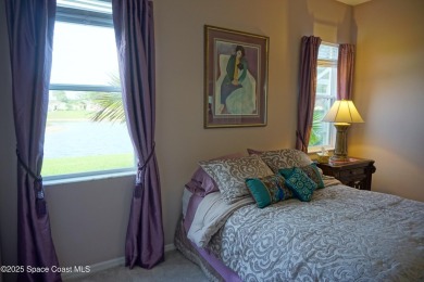 This 3 bedroom 2 bathroom home with high ceilings and relaxing on Majors Golf Club At Bayside Lakes in Florida - for sale on GolfHomes.com, golf home, golf lot