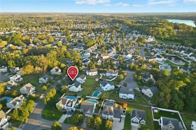 Beautifully maintained 4-bedroom, 2.5-bath home in a desirable on Honey Bee Golf Club in Virginia - for sale on GolfHomes.com, golf home, golf lot