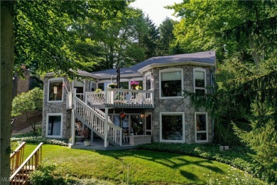 Welcome home to this one of a kind custom Lake Mohawk waterfront on Lake Mohawk Golf Club in Ohio - for sale on GolfHomes.com, golf home, golf lot