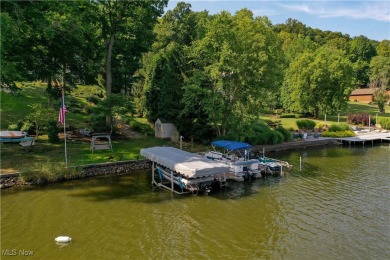 Welcome home to this one of a kind custom Lake Mohawk waterfront on Lake Mohawk Golf Club in Ohio - for sale on GolfHomes.com, golf home, golf lot