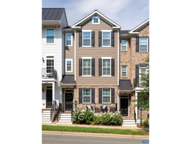 Live where you play in this stylish, low-maintenance townhome in on Old Trail Golf Club in Virginia - for sale on GolfHomes.com, golf home, golf lot