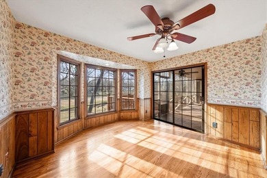 Nestled along the 16th hole at the Country Club of Leawood, this on Leawood South Country Club in Kansas - for sale on GolfHomes.com, golf home, golf lot