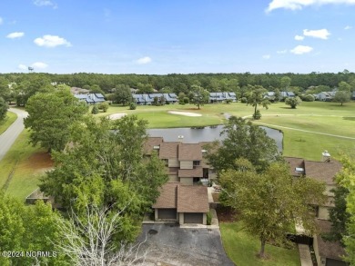 Beautifully updated and spacious END unit featuring a detached on Olde Point Golf and Country Club in North Carolina - for sale on GolfHomes.com, golf home, golf lot