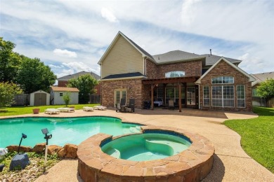 Welcome home to this expansive 6 bedroom, 3.5 bath home, with a on Mansfield National Golf Club in Texas - for sale on GolfHomes.com, golf home, golf lot