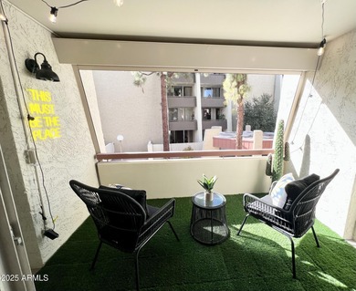 FULLY FURNISHED GEM! Welcome to Maya Condominiums in the heart on Scottsdale Shadows in Arizona - for sale on GolfHomes.com, golf home, golf lot