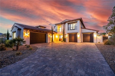 Nestled within the prestigious, guard-gated South Shore on South Shore At Lake Las Vegas in Nevada - for sale on GolfHomes.com, golf home, golf lot