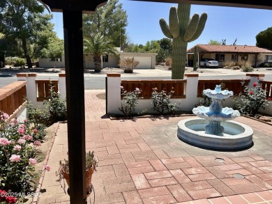 Desert oasis with Spanish Revival charm in Green Valley's on Haven Golf Club in Arizona - for sale on GolfHomes.com, golf home, golf lot