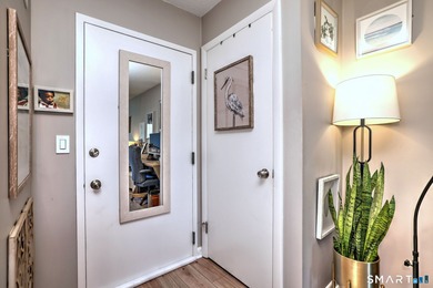 Wake up to peaceful golf and water views in this charming on Short Beach Golf Course in Connecticut - for sale on GolfHomes.com, golf home, golf lot