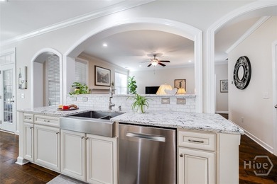 This exceptional Savannah Quarters home on the 7th fairway truly on Savannah Quarters Country Club in Georgia - for sale on GolfHomes.com, golf home, golf lot