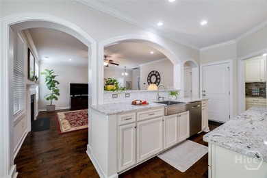 This exceptional Savannah Quarters home on the 7th fairway truly on Savannah Quarters Country Club in Georgia - for sale on GolfHomes.com, golf home, golf lot