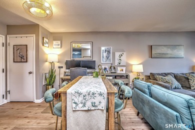 Wake up to peaceful golf and water views in this charming on Short Beach Golf Course in Connecticut - for sale on GolfHomes.com, golf home, golf lot