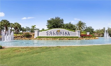 The AMAZING VIEW immediately upon entering this beautiful home on Colonial Country Club in Florida - for sale on GolfHomes.com, golf home, golf lot