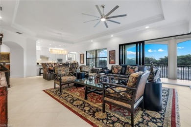 TOP FLOOR PENTHOUSE WITH PRIVATE VIEWS OF THE FIRST HOLE AND TWO on Tuscany Reserve in Florida - for sale on GolfHomes.com, golf home, golf lot