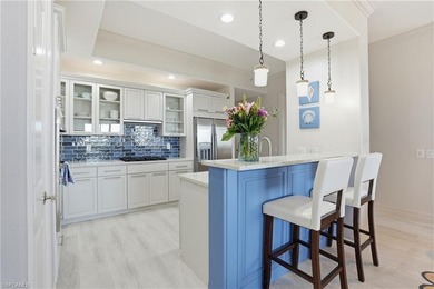 Experience refined beachfront living from the fifth floor of on Miromar Lakes Golf Club in Florida - for sale on GolfHomes.com, golf home, golf lot