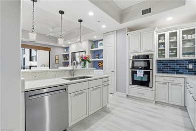 Experience refined beachfront living from the fifth floor of on Miromar Lakes Golf Club in Florida - for sale on GolfHomes.com, golf home, golf lot