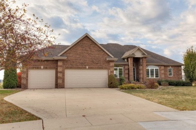 Come and tour this stunning 4 bedroom ranch backing to Otter on Otter Creek Golf Course in Iowa - for sale on GolfHomes.com, golf home, golf lot