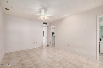 Three bedrooms, 2 bathrooms await you in this home nestled on a on Sun City Lakes West and East in Arizona - for sale on GolfHomes.com, golf home, golf lot