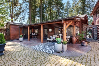 A Rare Award Winning Scandinavian style multi-cabin compound on on Hayden Lake Country Club in Idaho - for sale on GolfHomes.com, golf home, golf lot
