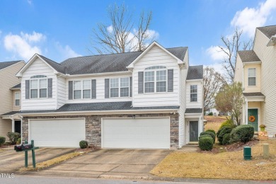 This end-unit townhome is ready for immediate occupancy, making on Hedingham Golf and Athletic Club in North Carolina - for sale on GolfHomes.com, golf home, golf lot